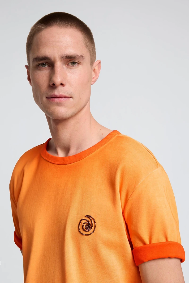 Desigual Men's Gradient knit T-shirt
