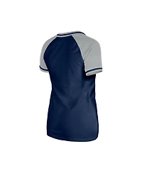 New Era Women's Navy York Yankees Gameday V-Neck T-Shirt