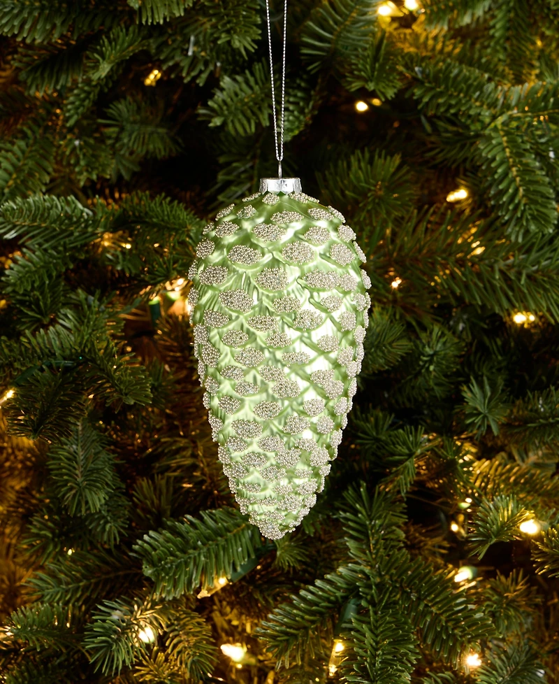 Holiday Lane Cozy Cabin Pinecone Ornament, Macy's Exclusive