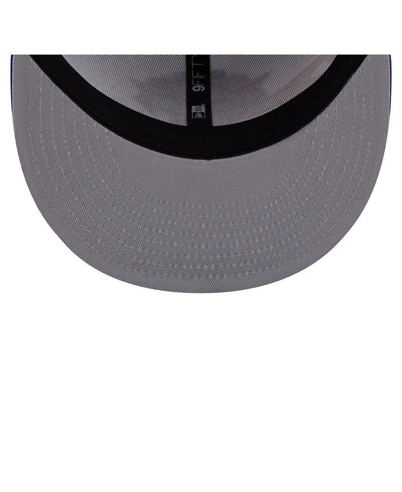 New Era Men's and Women's White/Blue New York Knicks Swept 9FIFTY Snapback Hat