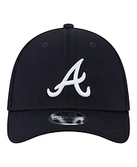 New Era Men's Navy Atlanta Braves Dash 39THIRTY Flex Hat