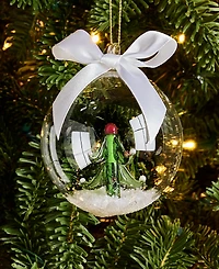 Holiday Lane Cozy Cabin Tree Inside Ball Ornament, Macy's Exclusive
