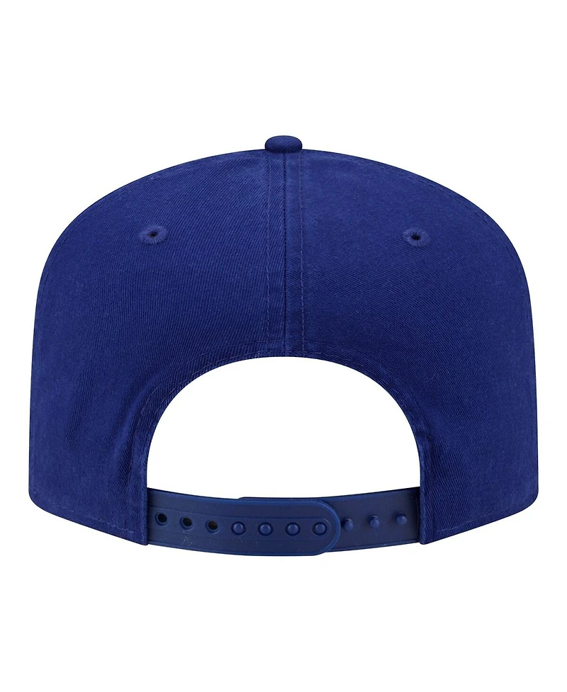 New Era Men's Royal Texas Rangers Stacked 19TWENTY Adjustable Hat