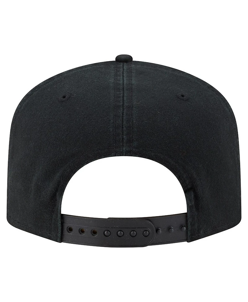 New Era Men's Black San Francisco Giants Stacked 19TWENTY Adjustable Hat