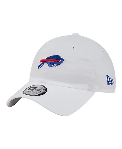 New Era Men's White Buffalo Bills Ripstop Casual Classic Adjustable Hat