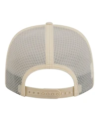 New Era Men's Light Beige New York Mets Color Pack 9SEVENTY Trucker Adjustable Hat