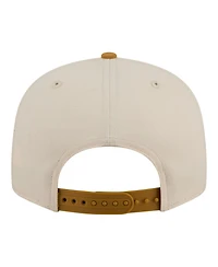 New Era Men's Cream/Tan Los Angeles Lakers Two-Tone Color Pack 9FIFTY Snapback Hat