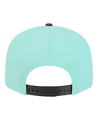 New Era Men's Turquoise/Charcoal Los Angeles Kings Two-Tone Color Pack 9FIFTY Snapback Hat