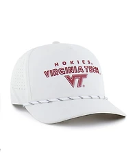 '47 Brand Men's White Virginia Tech Hokies Forward Vent Hitch Rope Adjustable Hat