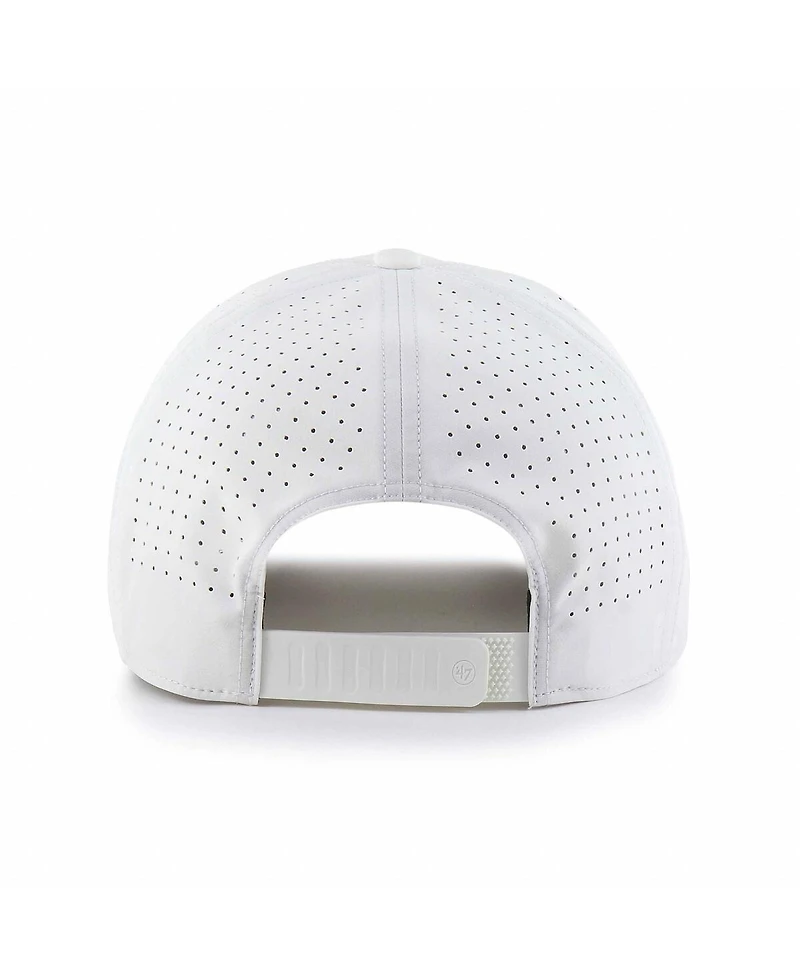 '47 Brand Men's White Michigan Wolverines Forward Vent Hitch Rope Adjustable Hat