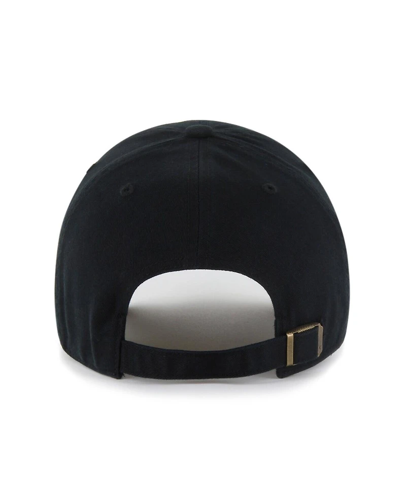 '47 Brand Men's Black Columbia University Clean Up Adjustable Hat