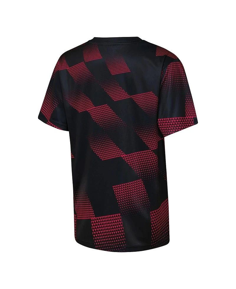 Outerstuff Big Boys and Girls Black Atlanta United Fc Sheer Thrill T-Shirt