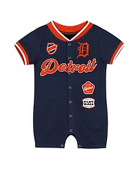 Outerstuff Baby Boys and Girls Navy Detroit Tigers Pinch Coverall