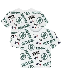 Outerstuff Toddler White Boston Red Sox City Connect Game Day T-Shirt