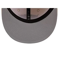 New Era Men's Cream/Tan York Knicks Two-Tone Color Pack 59FIFTY Fitted Hat
