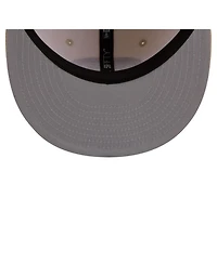 New Era Men's Cream/Tan Denver Nuggets Two-Tone Color Pack 59FIFTY Fitted Hat