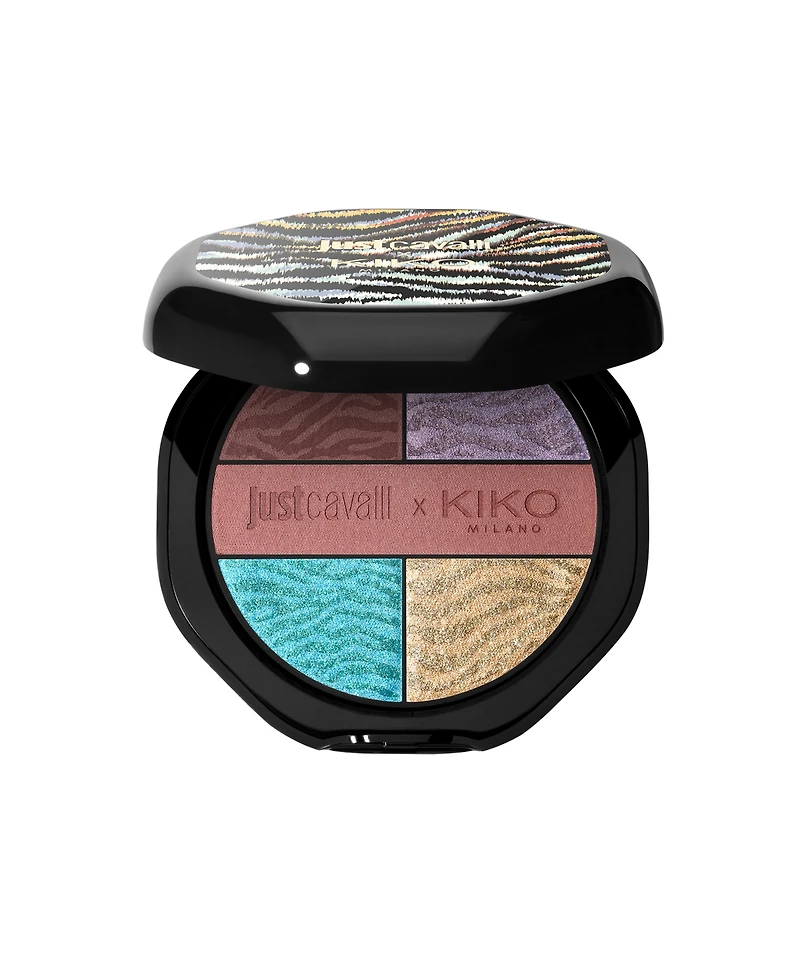 Kiko Milano Just Cavalli X Kiko Milano Gaze Wardrobe 01 Just Iconic Eyeshadow Palette