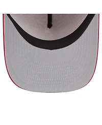 New Era Big Boys and Girls Red Philadelphia Phillies Logo Fade A-Frame 9FIFTY Snapback Hat