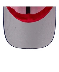 New Era Men's and Women's Red/Navy Indiana Fever 2026 Wnba Draft Casual Classic Adjustable Hat