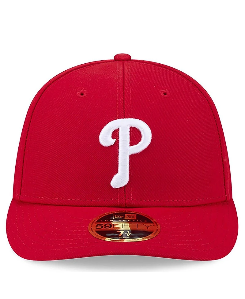 New Era Men's Red Philadelphia Phillies 2026 Jackie Robinson Day Low Profile 59FIFTY Fitted Hat