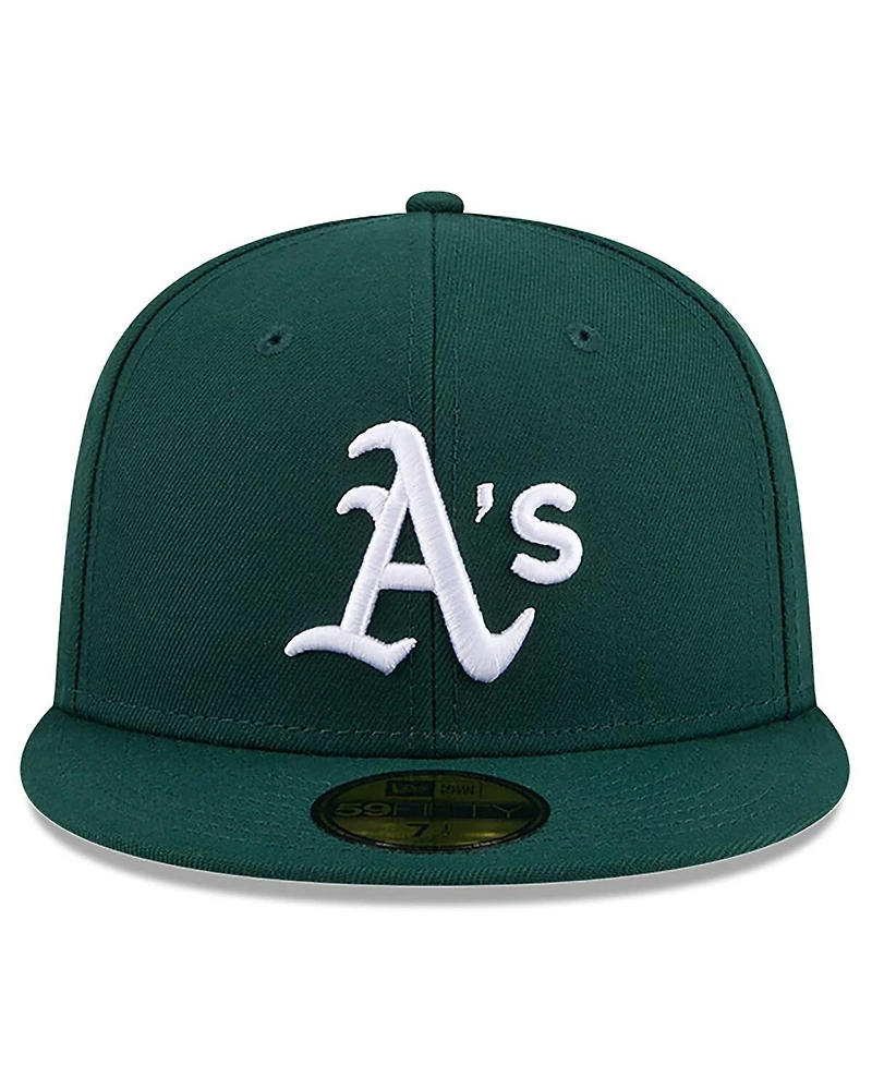 New Era Men's Green Athletics 2026 Jackie Robinson Day 59FIFTY Fitted Hat