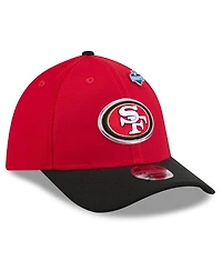 New Era Men's Scarlet/Black San Francisco 49ers 2026 Nfl Draft 39THIRTY M-Crown Flex Hat