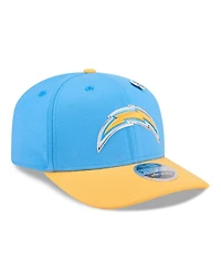 New Era Men's Powder Blue/Gold Los Angeles Chargers 2026 Nfl Draft 9SEVENTY Adjustable Hat
