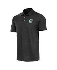 Antigua Men's Heather Black Mexico National Team Peak Polo Shirt