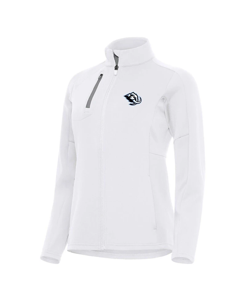 Antigua Women's White Utah Mammoth Generation Full-Zip Jacket