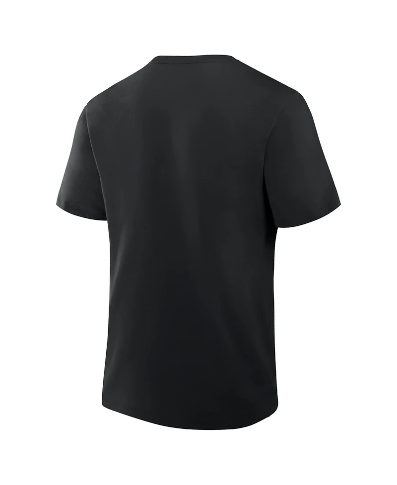 Fanatics Men's Black Tampa Bay Lightning Elevated Essential T-Shirt