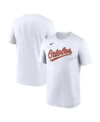 Nike Men's White Baltimore Orioles New Legend Wordmark Dri-fit T-Shirt