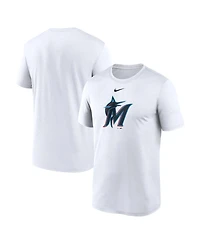 Nike Men's White Miami Marlins New Legend Dri-fit T-Shirt