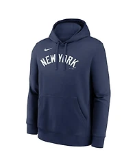 Nike Men's Navy New York Yankees Dri-Fit Club Hoodie