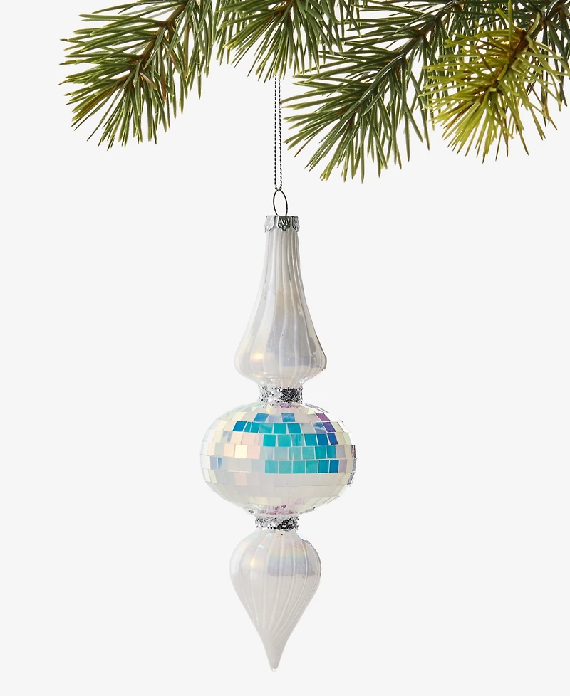 Holiday Lane Disco Brights Molded Finial Ornament, Macy's Exclusive