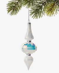 Holiday Lane Disco Brights Molded Finial Ornament, Macy's Exclusive