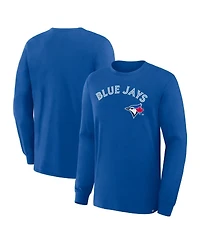 Fanatics Men's Royal Toronto Blue Jays Lock-Up Legacy Long Sleeve T-Shirt