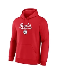 Fanatics Men's Red Cincinnati Reds Lock-Up Legacy Hoodie