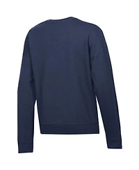 Champion Women's Navy West Virginia Mountaineers Powerblend Sweatshirt