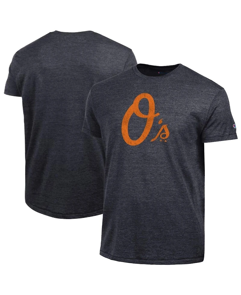 Champion Men's Black Baltimore Orioles Tri-Blend T-Shirt