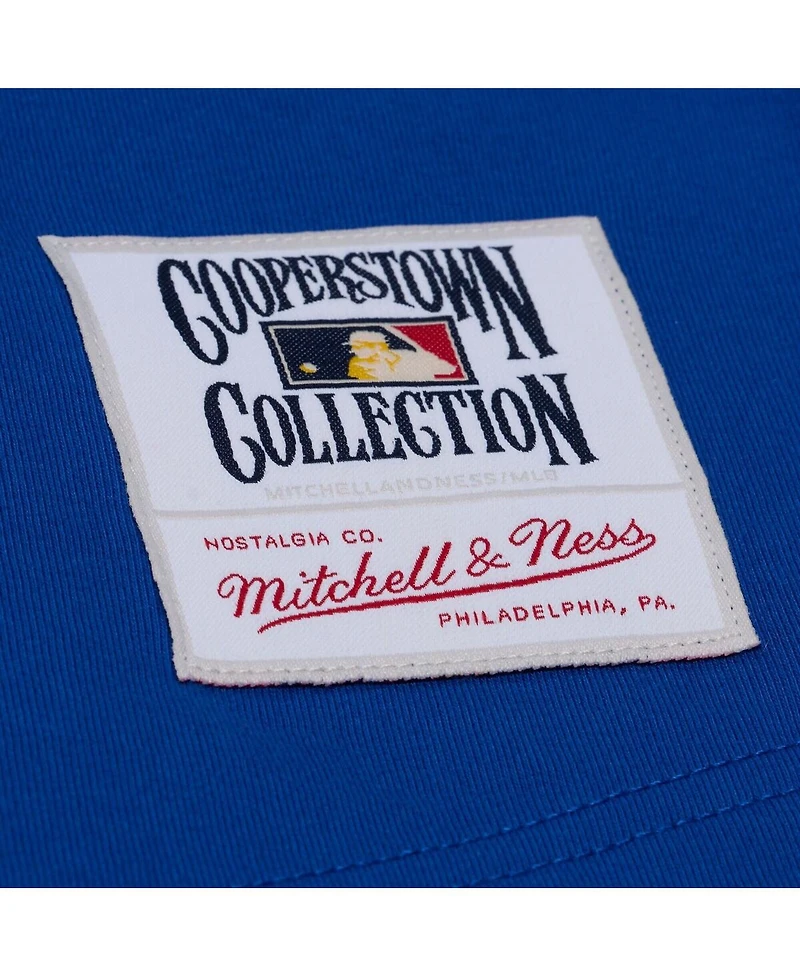 Mitchell & Ness Men's Royal Chicago Cubs Wild Pitch Ringer T-Shirt