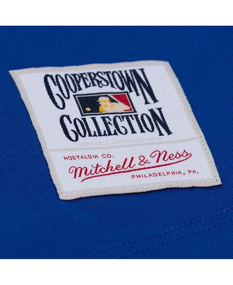 Mitchell & Ness Men's Royal Los Angeles Dodgers Wild Pitch Ringer T-Shirt