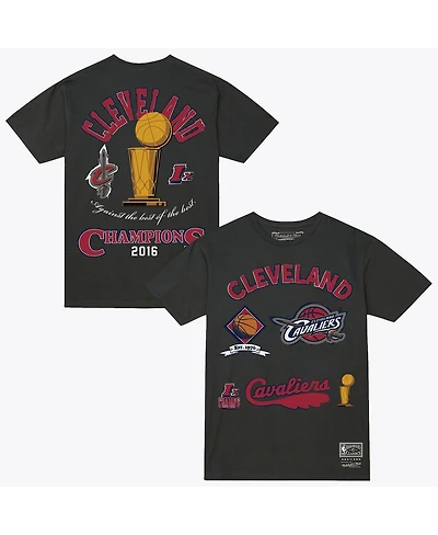 Mitchell & Ness Men's Charcoal Cleveland Cavaliers Hardwood Classics Legacy Defined T-Shirt