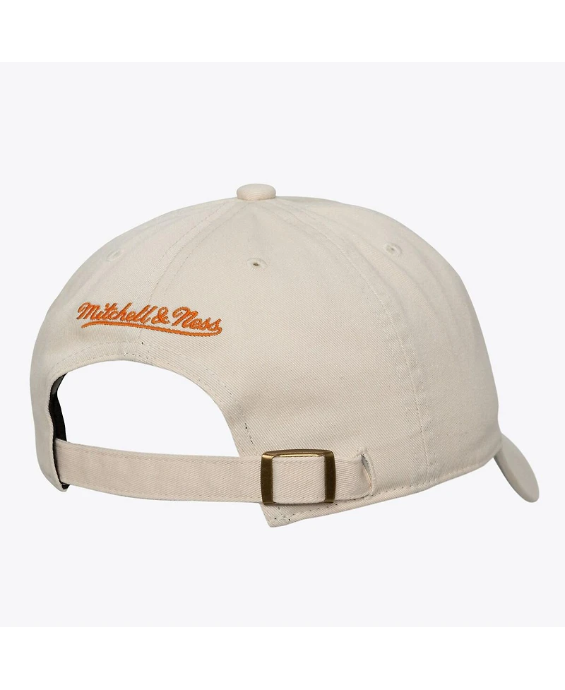 Mitchell & Ness Men's and Women's Cream Baltimore Orioles Off-Season 1904 Strapback Adjustable Hat