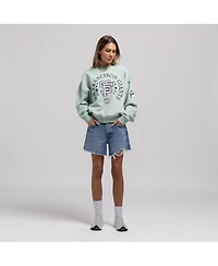 Mitchell & Ness Women's Green San Francisco Giants Yacht Rock Sweatshirt
