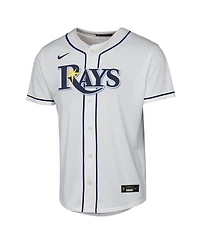 Nike Big Boys and Girls Junior Caminero White Tampa Bay Rays Home Replica Player Jersey