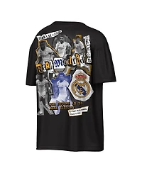 Outerstuff Men's Black Real Madrid Oversized Ransom T-Shirt
