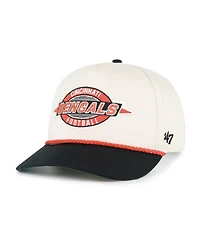 '47 Brand Men's Natural Cincinnati Bengals Frame Out Two Tone Hitch Adjustable Hat