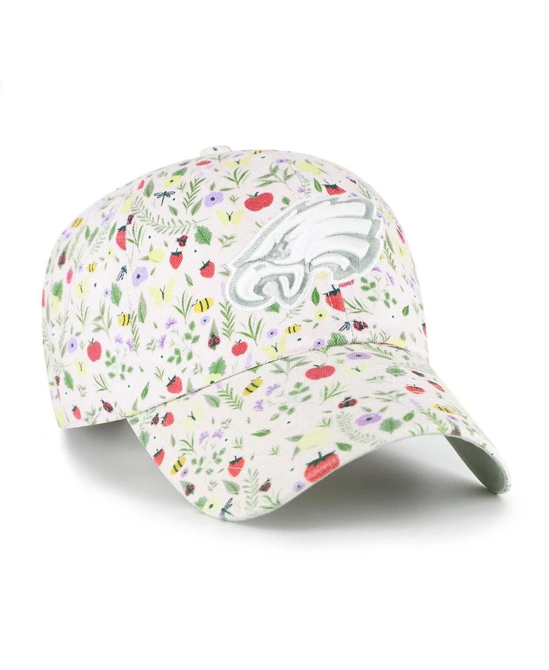 '47 Brand Women's Light Pink Philadelphia Eagles Posey Clean Up Adjustable Hat