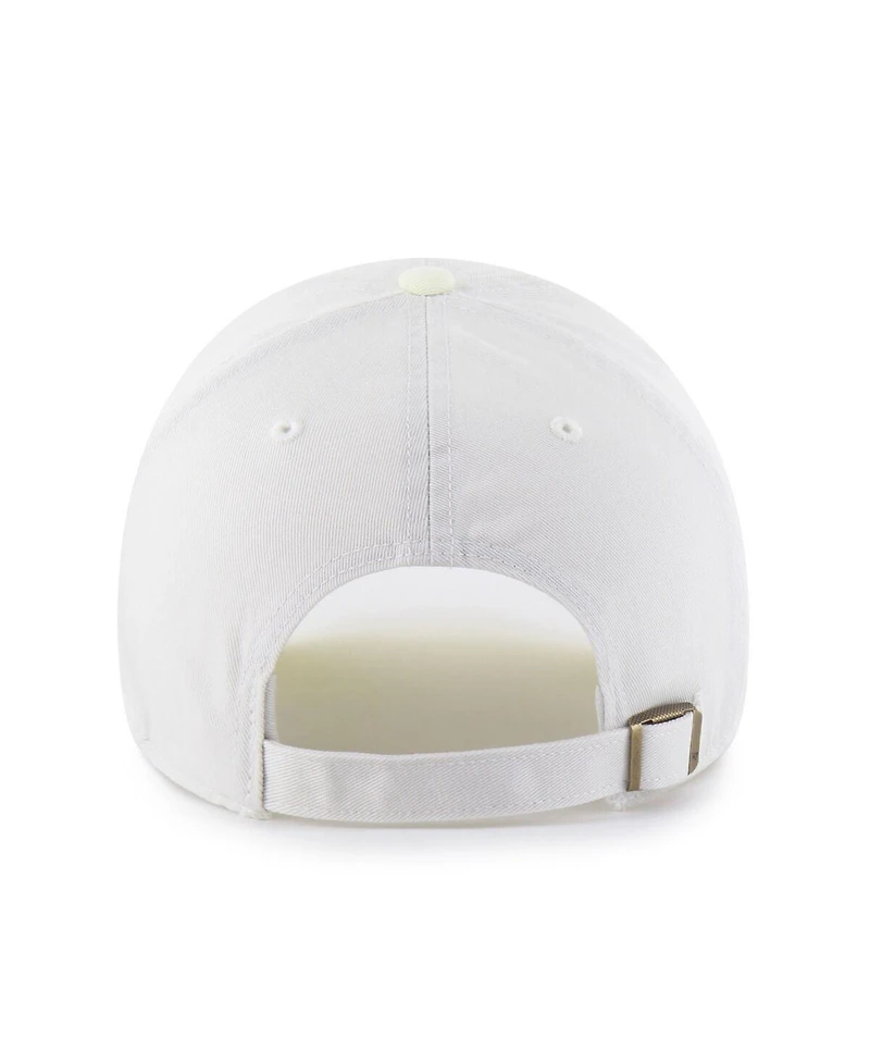'47 Brand Women's White/Yellow St. Louis Cardinals Gelato Two-Tone Clean Up Adjustable Hat