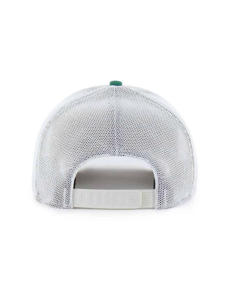 '47 Brand Men's Kelly Green/White Chicago Cubs Elevated Greens Adjustable Trucker Hat